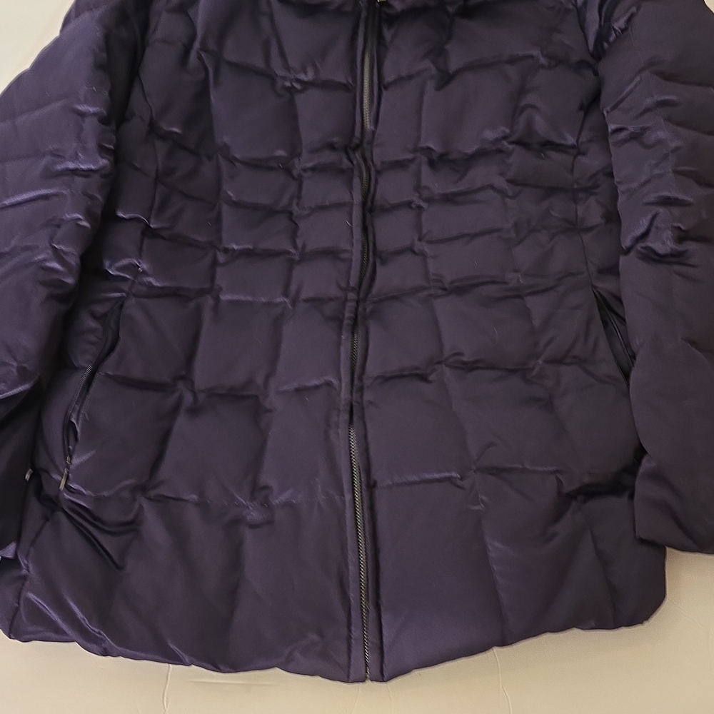 Calvin Klein Purple Down Puffer Jacket